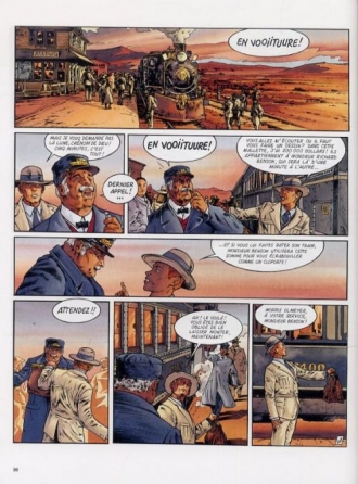 extrait bande-dessinee Le sang noir