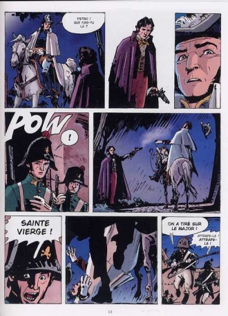 extrait bande-dessinee L'ange du château