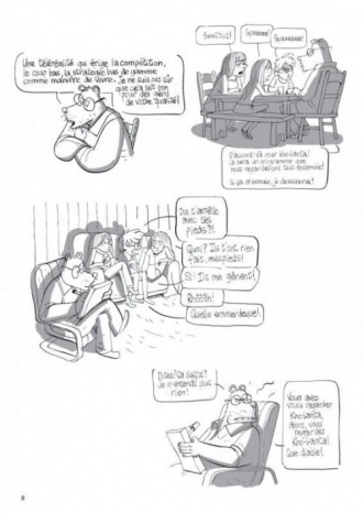 extrait bande-dessinee Le Merveilleux spectacle de la télé-réalité T1