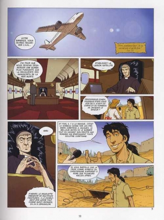 extrait bande-dessinee La sainte lance