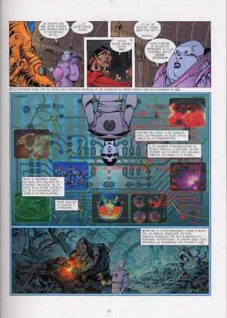 extrait bande-dessinee Le château d'Antarc