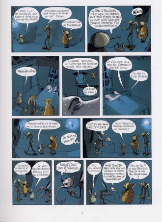 extrait bande-dessinee Le moustiquaire de Berlin