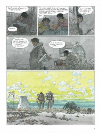 extrait bande-dessinee Le Passeur