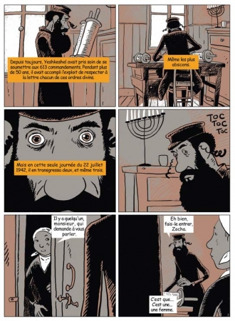 extrait bande-dessinee Le pavé originel