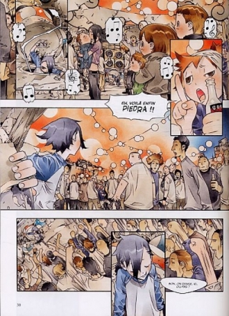 extrait bande-dessinee La caza feliz