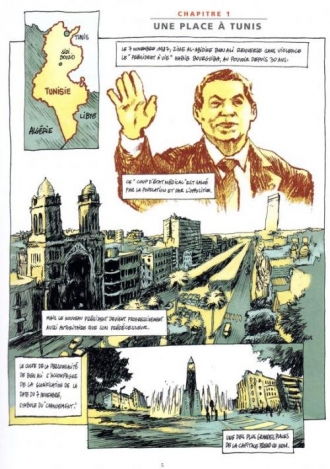 extrait bande-dessinee Le Printemps des arabes