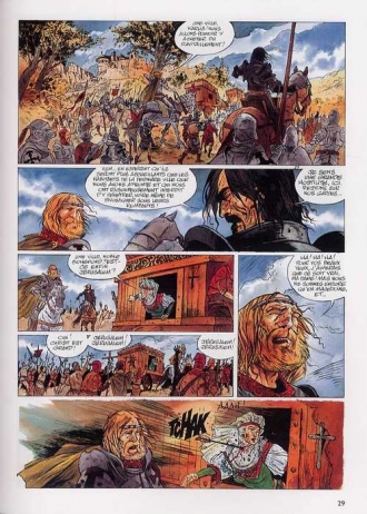 extrait bande-dessinee La milice sacrée