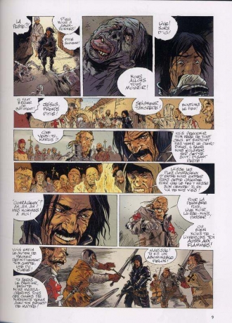 extrait bande-dessinee La blanche lance