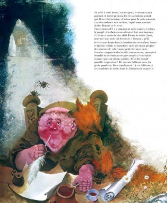 extrait bande-dessinee Le Roman de Renart illustré par René Hausman