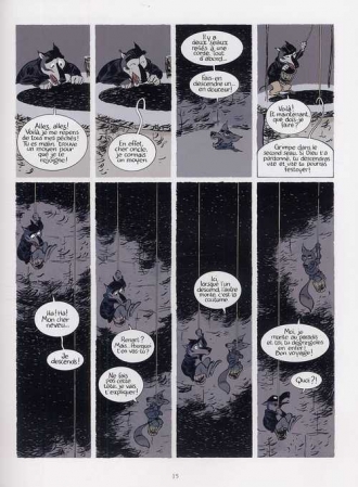 extrait bande-dessinee Le puits