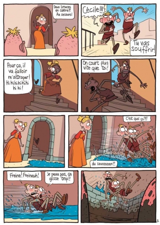 extrait bande-dessinee Les deux princesses