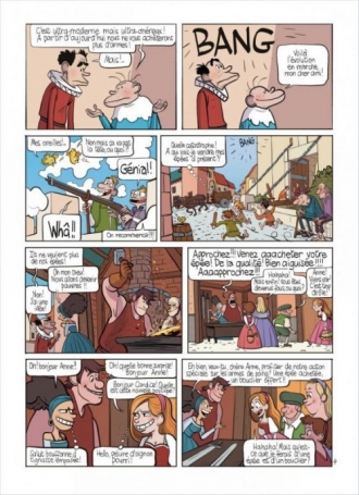 extrait bande-dessinee Les Armes de maître Marcel