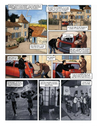 extrait bande-dessinee Noces d'or à Yquem