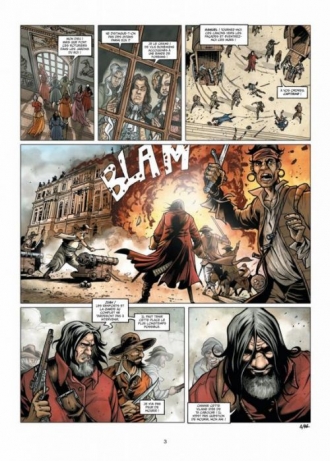 extrait bande-dessinee L'homme au masque de fer