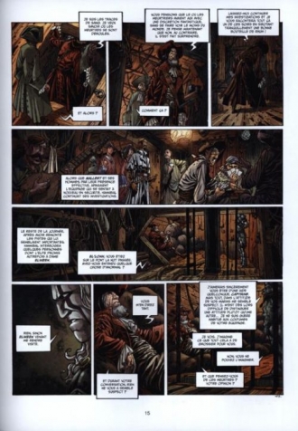 extrait bande-dessinee Au nom de... Satan