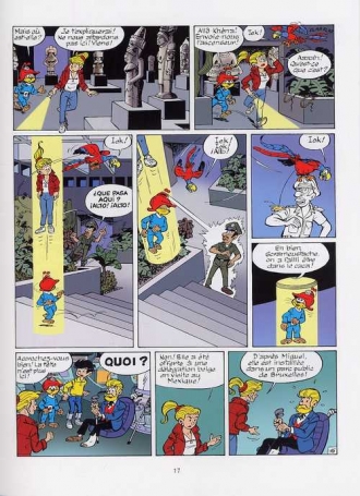 extrait bande-dessinee Casse -tête olmèque