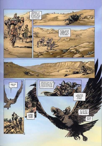 extrait bande-dessinee Le désert d'Akaba