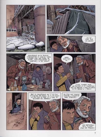 extrait bande-dessinee Le Serpent sous la glace T1