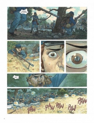 extrait bande-dessinee Le Soldat