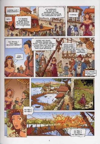 extrait bande-dessinee De feu et de sang