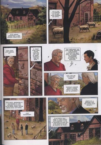 extrait bande-dessinee La Rose et la Croix