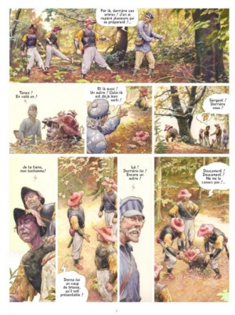 extrait bande-dessinee Le Temps perdu