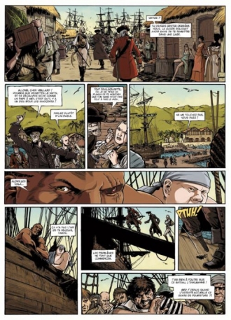 extrait bande-dessinee Cinq enfants de putain