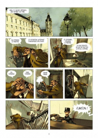 extrait bande-dessinee Une enquête de l'Ecluse et la Bloseille