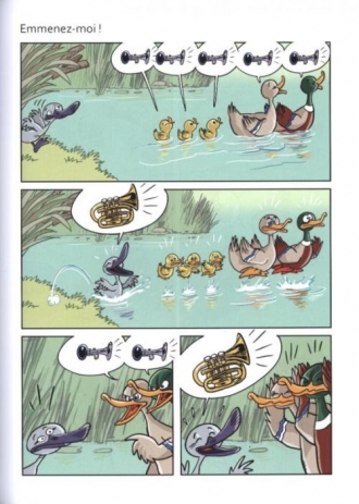 extrait bande-dessinee Le Vilain petit canard