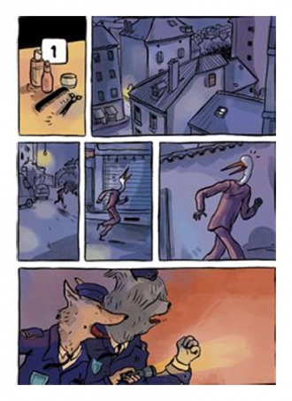 extrait bande-dessinee Le vol de la cigogne