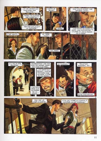 extrait bande-dessinee Le vol du corbeau