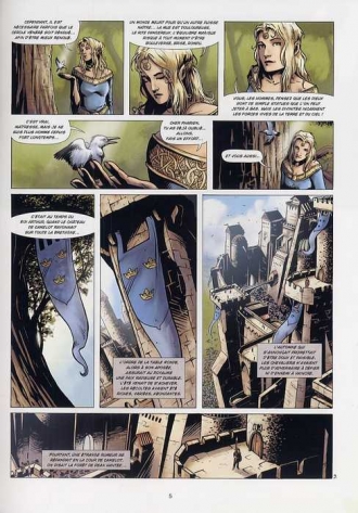 extrait bande-dessinee Le cerf blanc