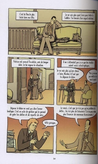 extrait bande-dessinee Lehman, la crise et moi