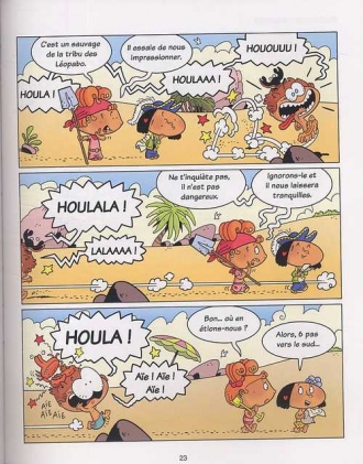 extrait bande-dessinee Vive les vacances