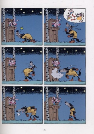 extrait bande-dessinee Les 3 petits cochons