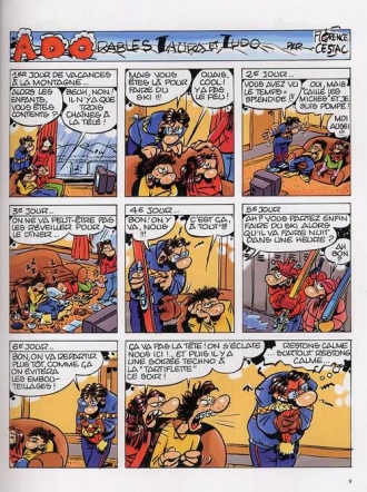 extrait bande-dessinee Laura et Ludo
