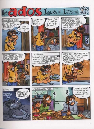 extrait bande-dessinee Laura et Ludo