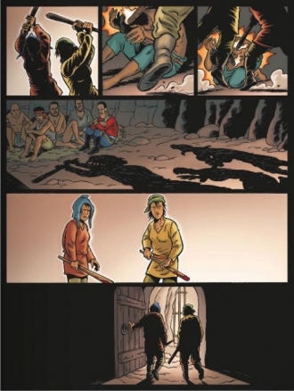 extrait bande-dessinee Les Amazones T2