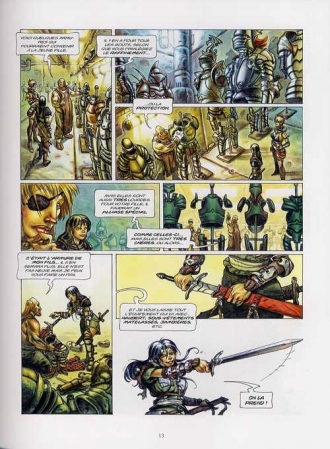 extrait bande-dessinee Au fil de l'épée