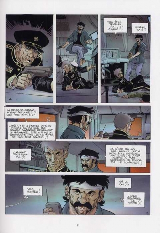 extrait bande-dessinee Les otages