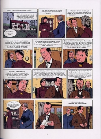 extrait bande-dessinee Retour à Baskerville Hall