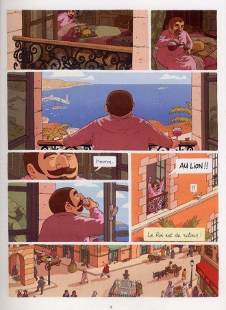 extrait bande-dessinee Les Aventures prodigieuses de tartarin de Tarascon, d'Alphonse Daudet T2