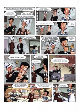 extrait bande-dessinee Le traître