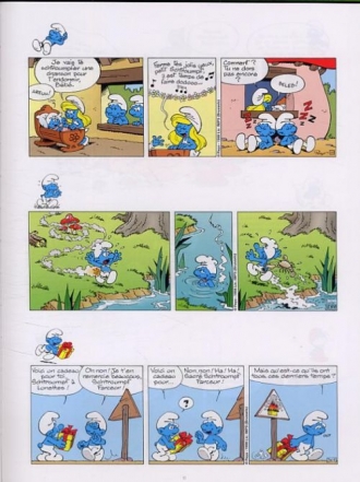 extrait bande-dessinee Les blagues de Schtroumpfs T5