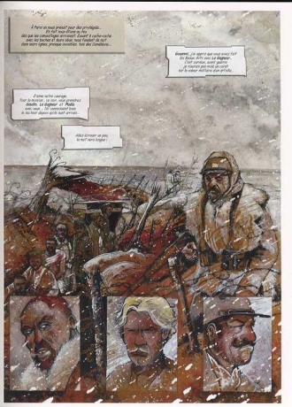 extrait bande-dessinee Les caméléons