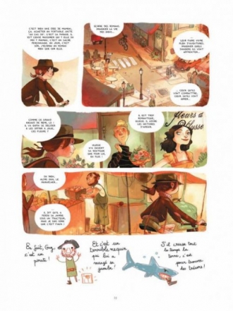 extrait bande-dessinee Le Zoo pétrifié