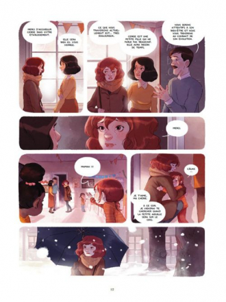 extrait bande-dessinee Des premières neiges aux perséides