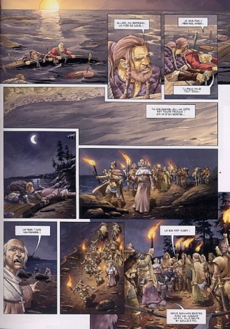 extrait bande-dessinee Le bâton de Moïse