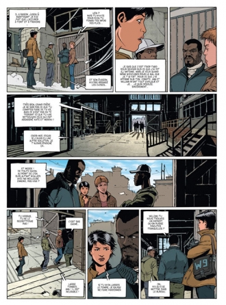 extrait bande-dessinee L'archange noir