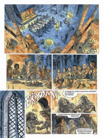 extrait bande-dessinee L'épreuve du magicien